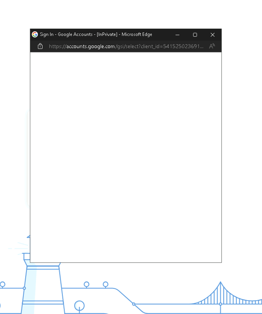 Google Login Blank Screen - Get Help - Metabase Discussion