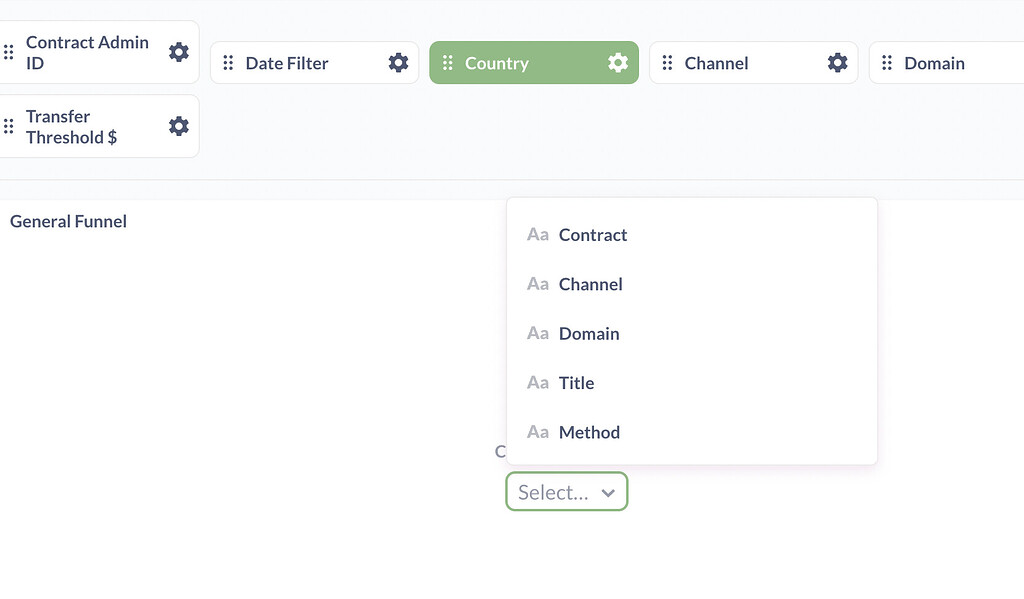 Filter is not displayed on the dashboard widget - Metabase Discussion