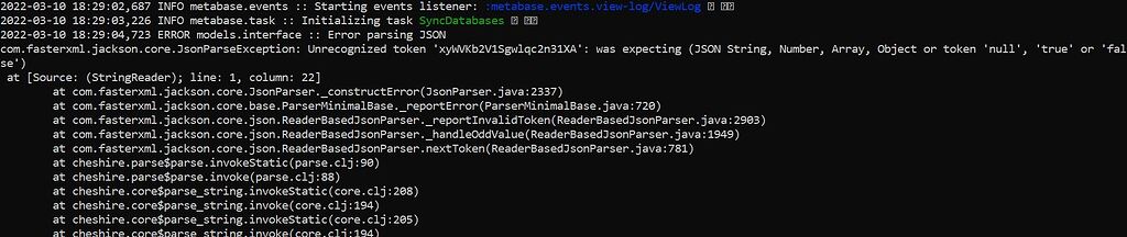 Unable to connect to application database from docker - Get Help ...