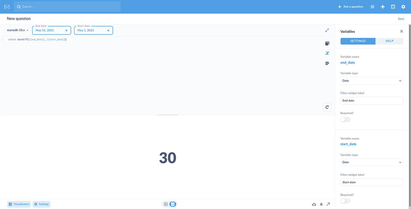 Use datediff in metabase - Get Help - Metabase Discussion