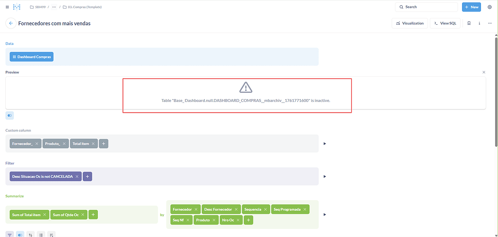 Inactive table that is not inactive - Bug reports - Metabase Discussion