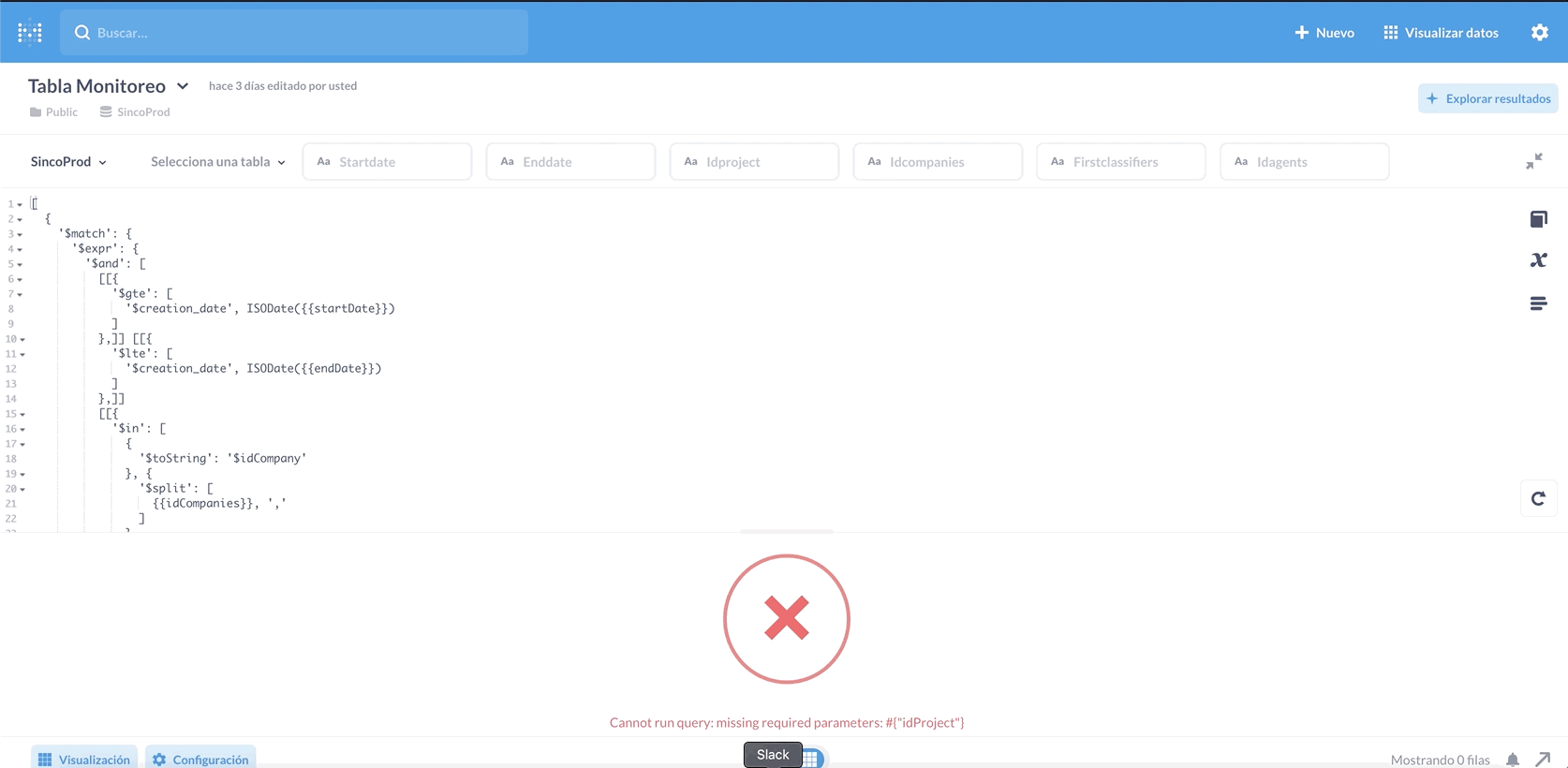 Metabase_Issue